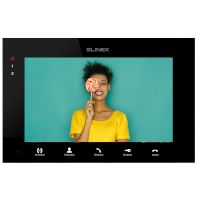 Абонентский монитор Slinex SQ-07MTHD black