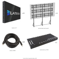 Комплект видеостены Lateos VW3355F