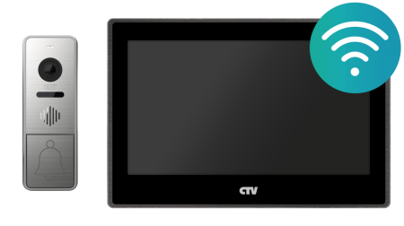 Комплект видеодомофона CTV 5704AI Kit