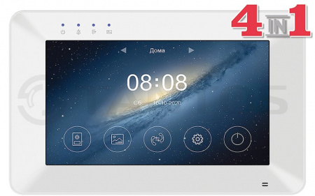 Монитор видеодомофона Rocky HD Wi-Fi (White) VZ