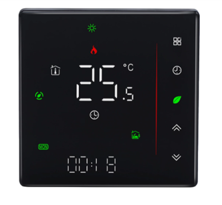 Сенсорный термостат для управления фанкойл устройствами Akubela