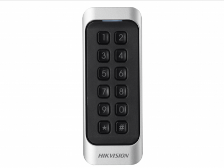 Считыватель Mifare карт Hikvision DS-K1107MK с клавиатурой