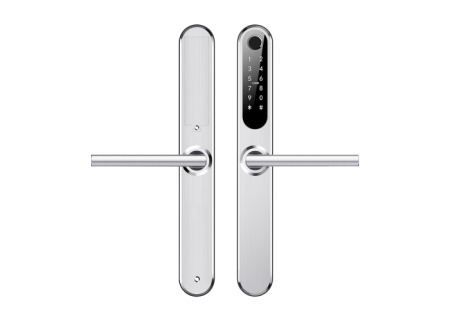 Smart Slim SILVER - узкий умный замок для отелей и офисов