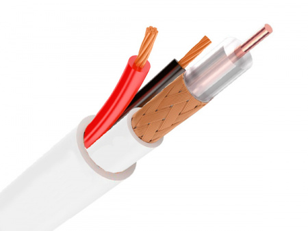 КВК-В 2х0,5 мм2 (indoor) кабель (белый) (200 м/бухта) Optimus