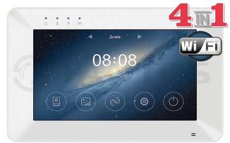 Монитор видеодомофона Rocky HD Wi-Fi (White)