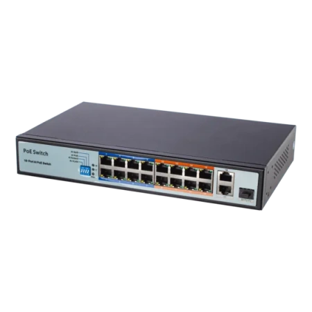 Коммутатор ATIX AT-NS-16P2G-1GS-150 (2F)