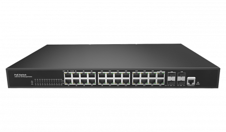 Коммутатор RVi-2NSM24G-2C2S на 24 порта poe