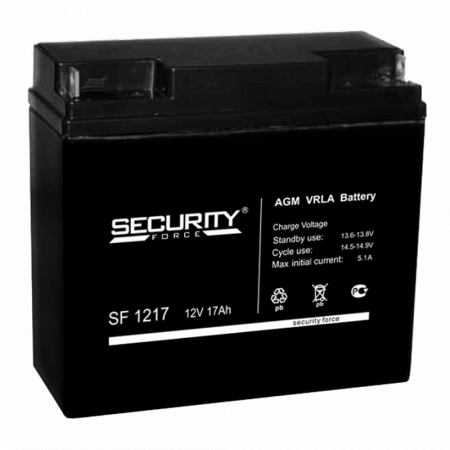 SF 1217 ∙ Аккумулятор 12В 17 А∙ч