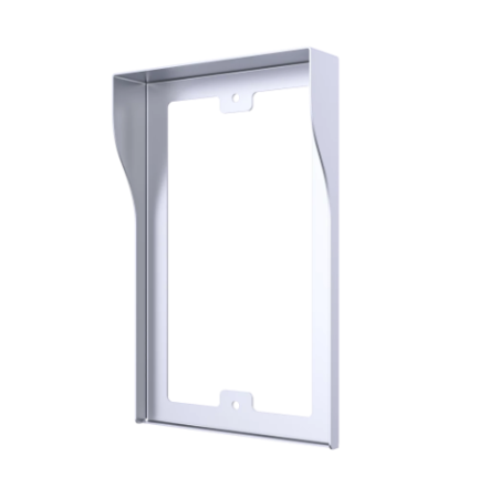 Защитный козырек для вызывных панелей Akuvox R20A врезного монтажа, серебристый