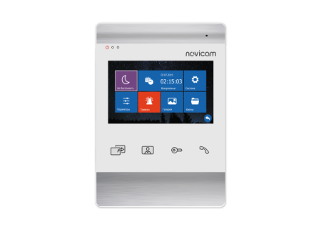 MAGIC 4 HD WHITE - HD видеодомофон с 4.3" дисплеем и записью Версия: 4851