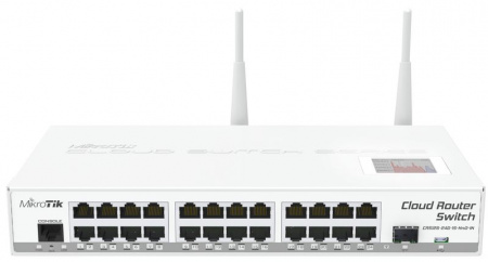 Коммутатор MIKROTIK CRS125-24G-1S-2HND-IN